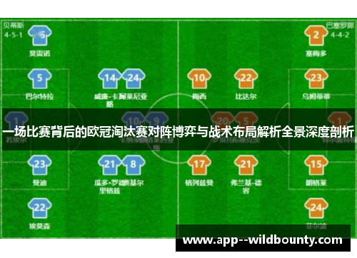 一场比赛背后的欧冠淘汰赛对阵博弈与战术布局解析全景深度剖析